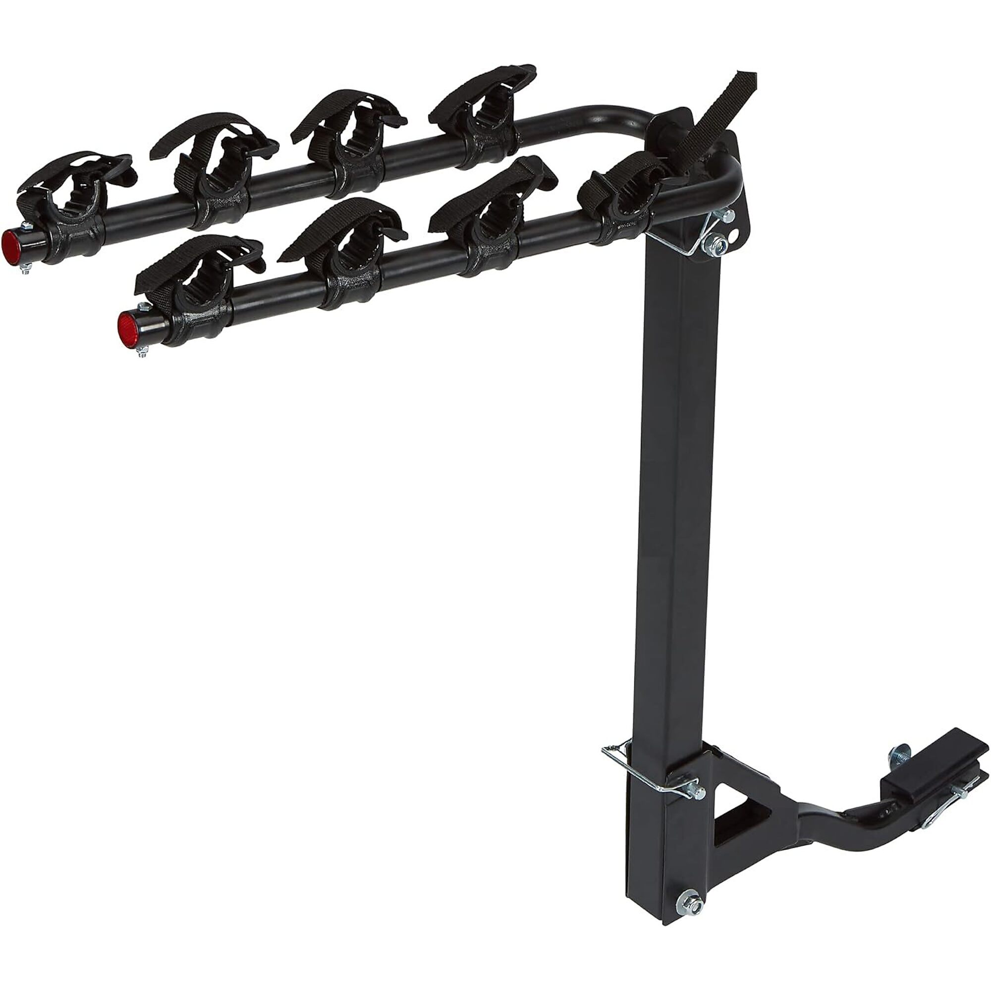 Rockland 4-Bike Hitch Rack — Foldable, 120-Lb. Capacity, Fits 2in. or 1-1/4in. Hitch Receiver